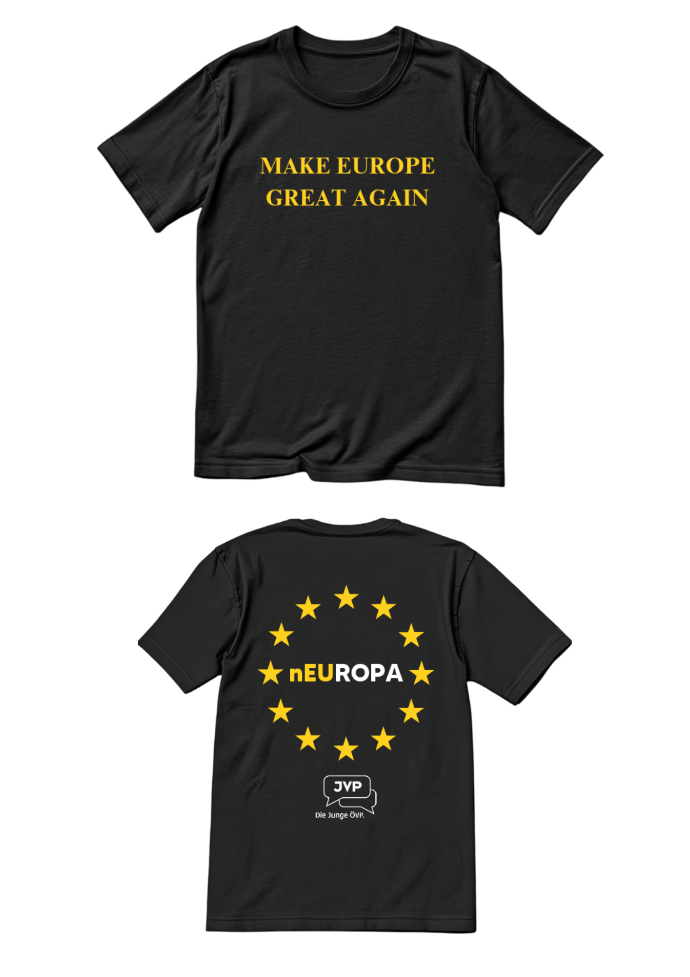 MAKE EUROPE GREAT AGAIN- Shirt Schwarz